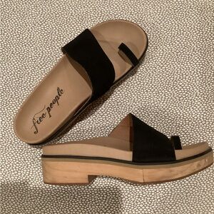 Free People Azure Footbed Sandals